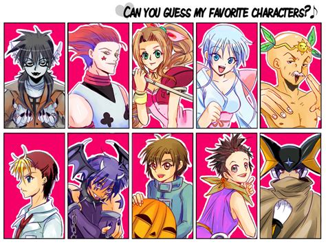 guess my fave chara s meme by lord tar on deviantart