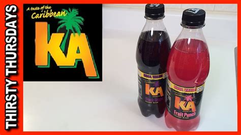 ka sparkling drink review taste   caribbean fruit punch black