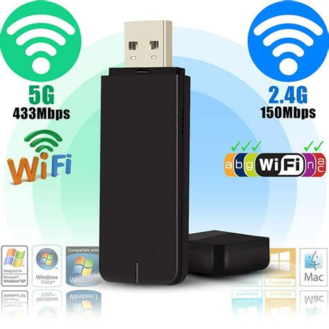 ehubyou   dual bands mbps wifi usb dongle stick adapter