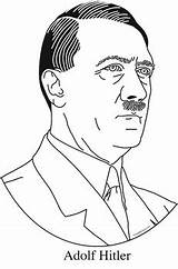 Hitler Adolf Subject sketch template