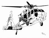 Coloring Sikorsky Military 60s Blackhawk Combat Squadron Knighthawk Sea Princesa Sofia Whales Silhouette Helicopters Dibujos Hsc Helicóptero Menino Voando Capacete sketch template