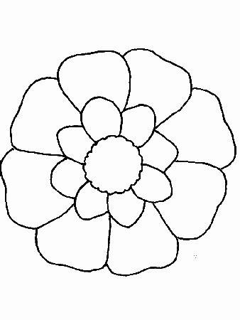 crayola flower coloring pages coloring home