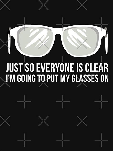 Funny Glasses Pun Punny T For Somebody Who Wears Glasses Poor Bad