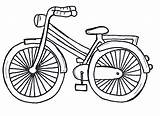 Bicicletas Medios Dibujos Transporte Bici Transportes Motos Maestra Triciclos sketch template