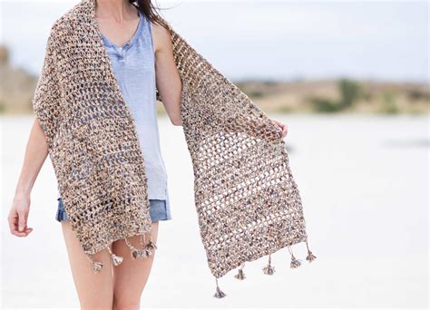 wanders wrap summer shawl crochet pattern mama   stitch