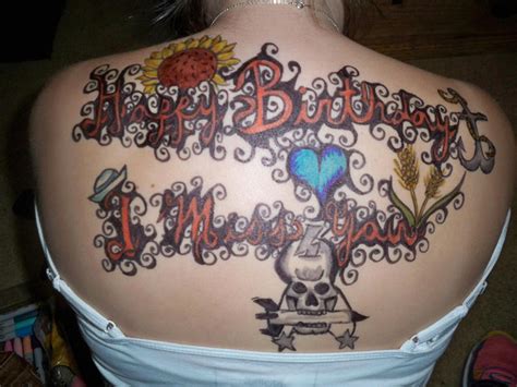 sharpie tattoo happy birthday  bueatiful failure  deviantart