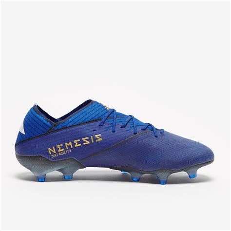 adidas nemeziz  fg bluewhitecore black firm ground mens boots prodirect soccer