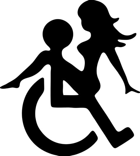 wheelchair sex funny decals stickers suitable for cars bikes boats in