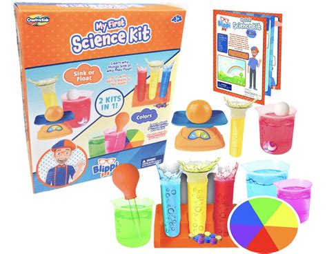 Blippi Toy Science Kit Color Experiments Sink Or Float Combo Pack