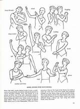 Ballet Pantomime Mime Balletforadults Arms sketch template