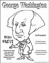 Washington George Coloring Pages President Social Studies Presidents Grade Cherry Tree Booker First John Adams Roosevelt Printable Color Facts Fun sketch template
