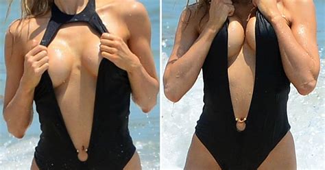 joy corrigan shows off her bikini body daily star