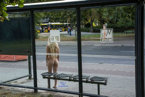 naked at the bus stop september 2016 voyeur web