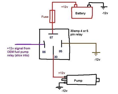 relay  pin wiring diagram naturalfer