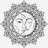 Eclipse Astronomy Astronomi Lune Soleil Bulan sketch template