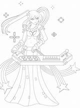 Sona Lineart sketch template