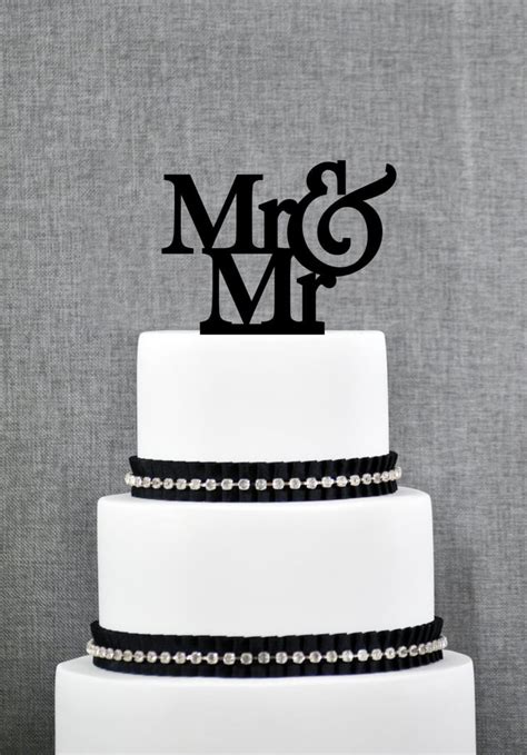 For Simplicity S Sake Same Sex Wedding Cake Toppers