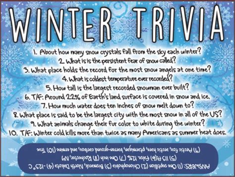 winter trivia