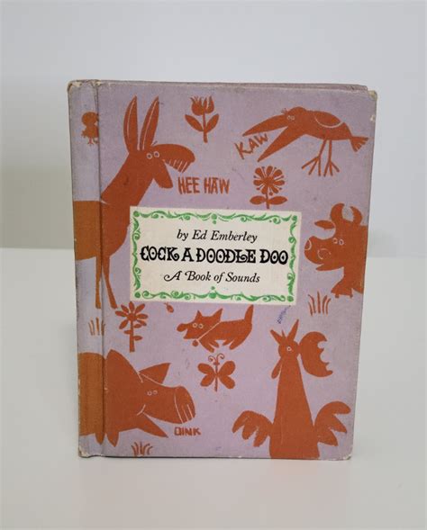 Cock A Doodle Doo A Book Of Sounds By Ed Emberley Book Patrol