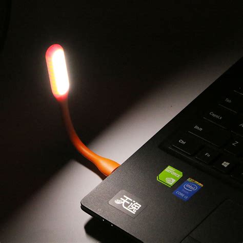 flexible bright mini cute usb led light computer lamp  power bank notebook pc laptop reading