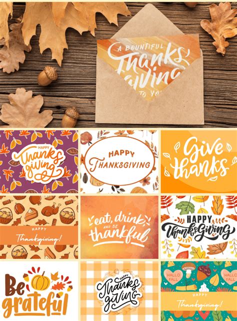 printable thanksgiving cards   printables