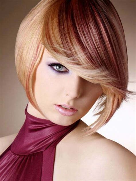 short hair color trends fall  short hairstyles