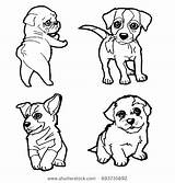 Coloring Dog Pages Hound Getcolorings Printable sketch template
