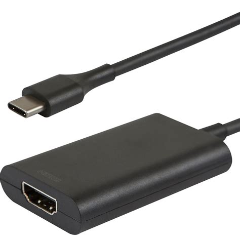 monoprice usb  male  hdmi female adapter  black  amazonca computers tablets