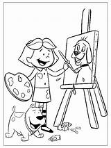Clifford Coloring Pages Coloringpages1001 sketch template