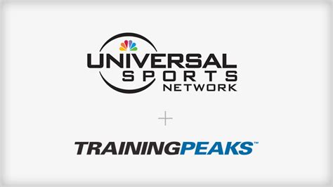 trainingpeaks announces partnership  universal sports network