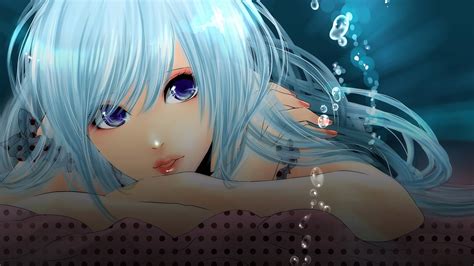 hintergrundbilder illustration anime mädchen blau vocaloid