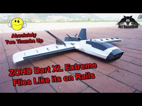 zohd dart xl extreme  fpv flying wing   year youtube