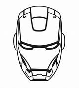Iron Man Mask Drawing Decal Vinyl Etsy Tattoo Draw Marvel Decals Dibujos Heroes Super Drawings Logo Step Masque Print Sticker sketch template