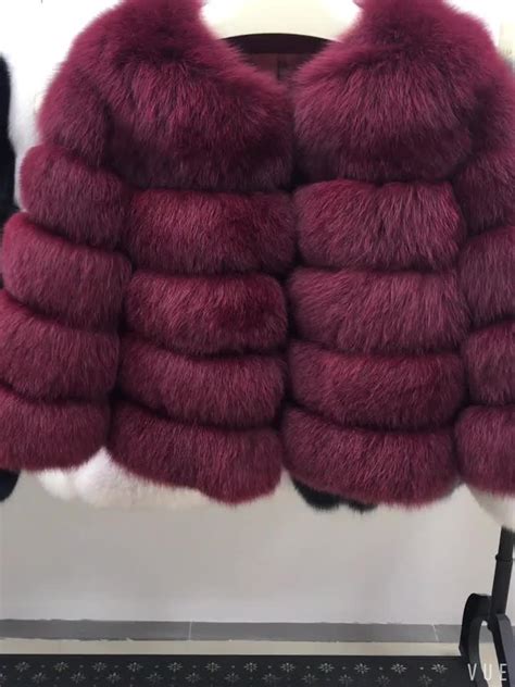 fashion new style wholesale custom real fur coat sex women winter