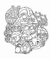 Coloring Pages Angry Wars Birds Star Bird Printable Getcolorings Characters Unique Clip Paw Patrol Lego Farm Animal Kids Mandalas sketch template