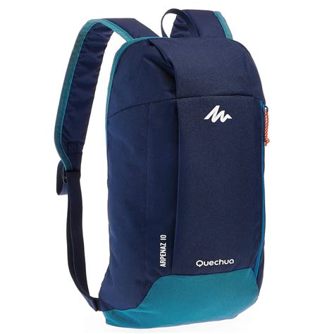 nh   hiking backpack blue blue quechua