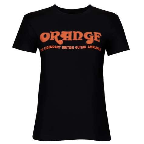 orange amplifiers womens classic  shirt musicians friend