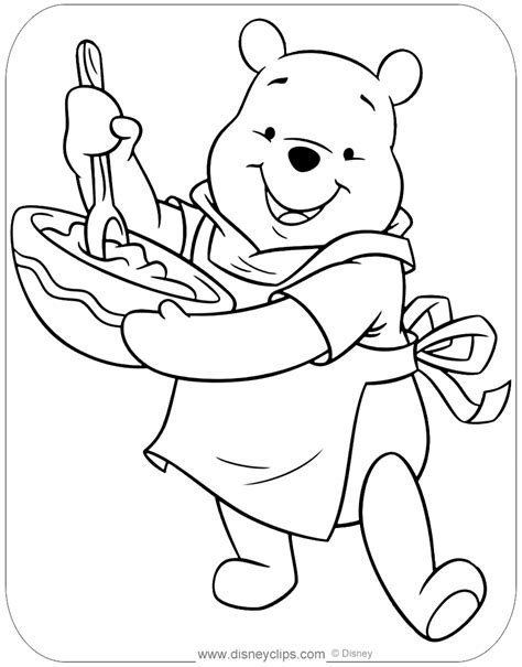winnie  pooh coloring pages disneys world  wonders