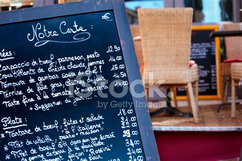 restaurant menu  paris stock photo royalty  freeimages