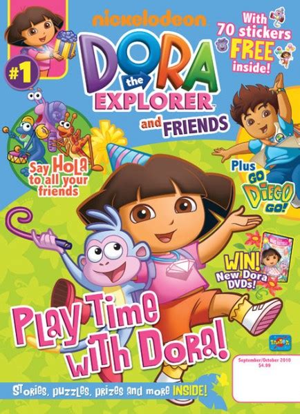 Dora The Explorer And Friends Magazine Launches