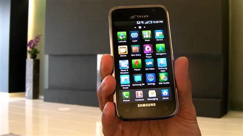 telus samsung galaxy  fascinate  overview mobilesyrup youtube
