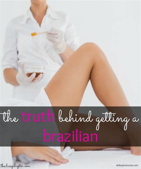 the truth behind getting a brazilian wax