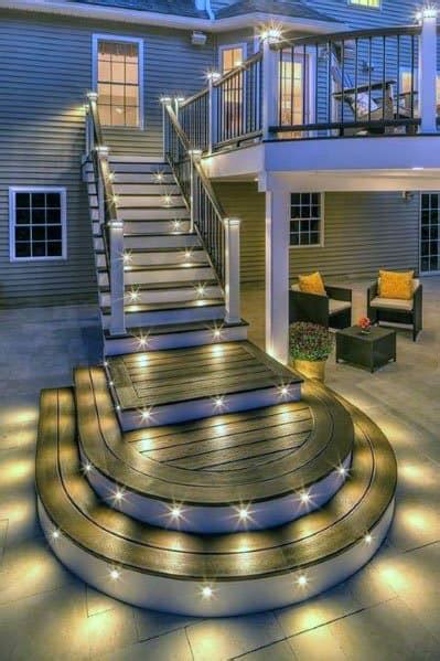 top   deck lighting ideas outdoor illumination