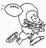 Football Coloring Pages Printable Kids Sheets Print Player Color Colouring Printables Should Nfl Players Clipartbest Facts Five Clipartmag Drawings Bestcoloringpagesforkids sketch template