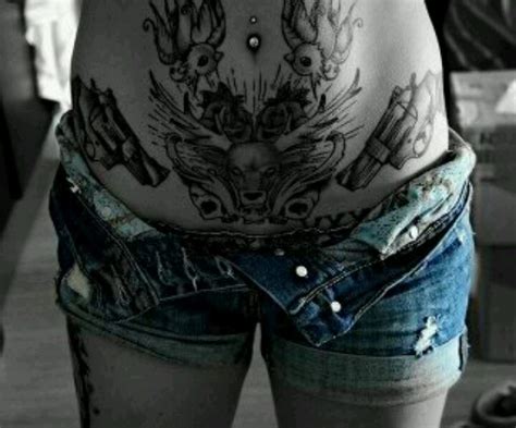 Lower Stomach Tattoo Super Cute If I Hunted Deer Or