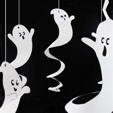 halloween swirly ghosts printables ambillustrationscom halloween