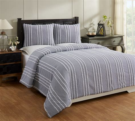trends winston comforter set collection  cotton tufted unique luxurious soft plush
