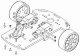 Chasis 2wd Llantas Electronilab Encoders Robótica sketch template