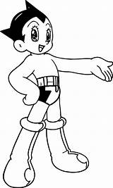 Astro Boy Coloring Wecoloringpage sketch template