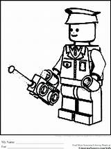 Lego Getcolorings Guard sketch template